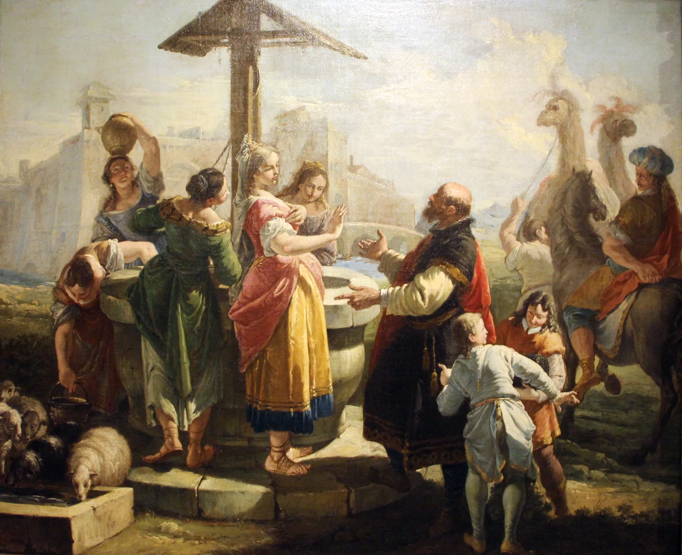 Rebecca ed eleazaro al pozzo - Museo Civico di Prato